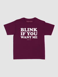 blink baby tee - In Print We Trust