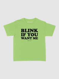 blink baby tee - In Print We Trust