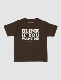 blink baby tee - In Print We Trust