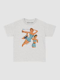 blue is for boys baby tee