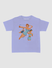 blue is for boys baby tee - In Print We Trust