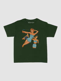 blue is for boys baby tee - In Print We Trust