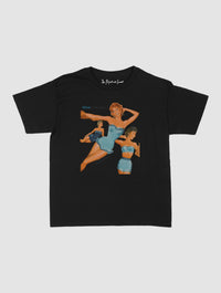 blue is for boys baby tee - In Print We Trust