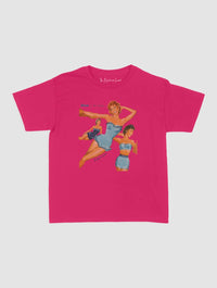 blue is for boys baby tee - In Print We Trust