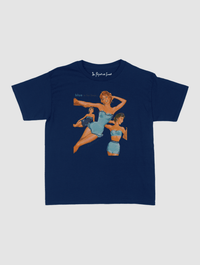 blue is for boys baby tee