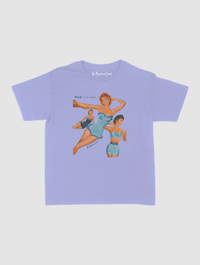 blue is for boys baby tee