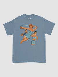 blue is for boys classic tee - In Print We Trust