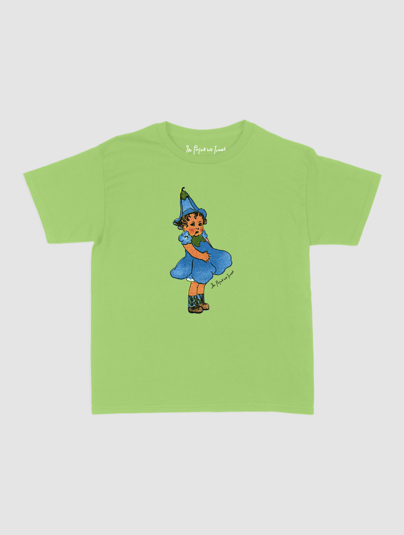 bluebell fairy baby tee - In Print We Trust