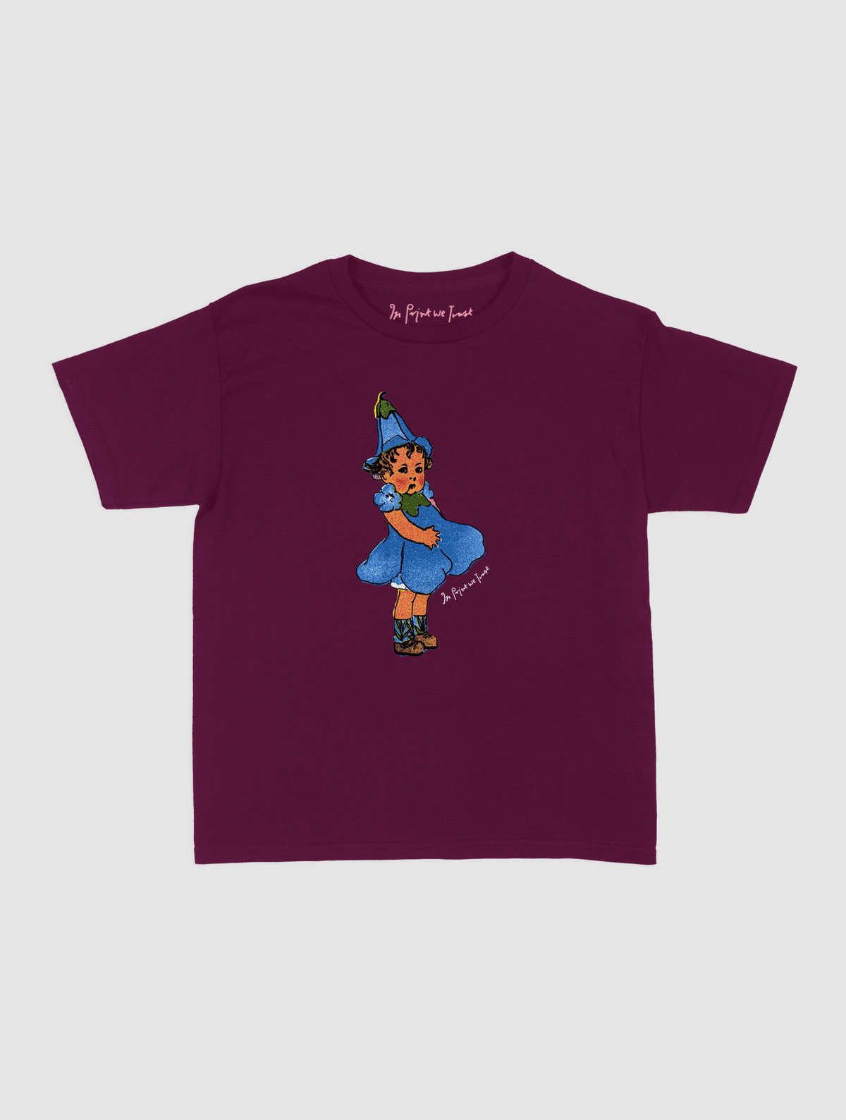 bluebell fairy baby tee - In Print We Trust