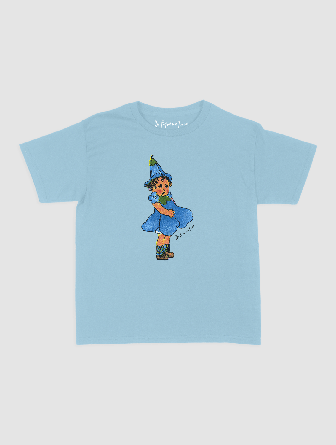 bluebell fairy baby tee - In Print We Trust