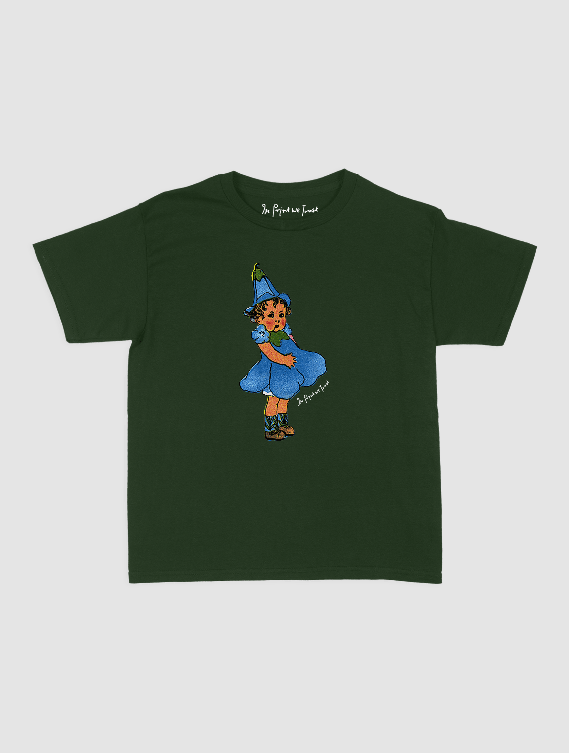 bluebell fairy baby tee - In Print We Trust