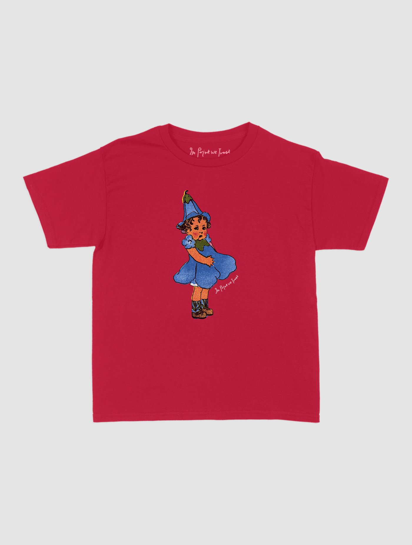 bluebell fairy baby tee - In Print We Trust