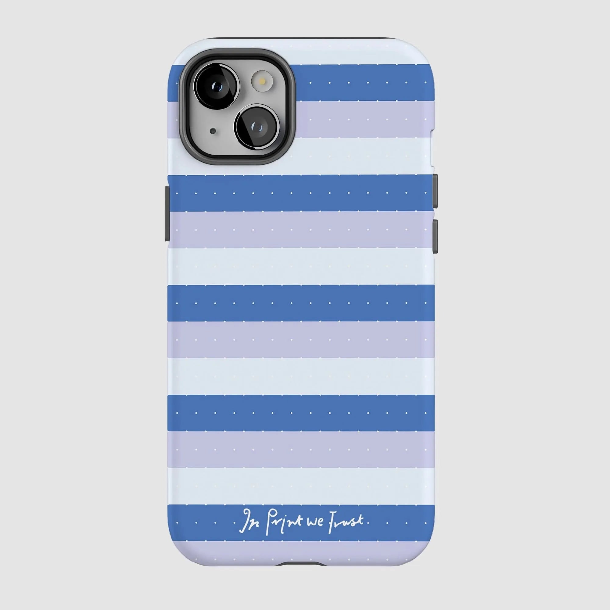 blueberry tough iPhone case - In Print We Trust