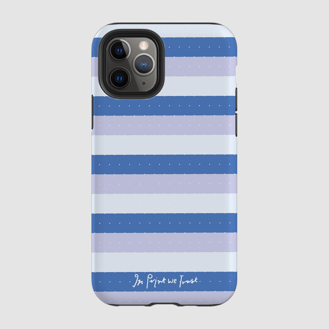 blueberry tough iPhone case - In Print We Trust