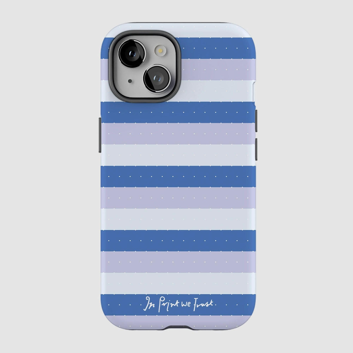 blueberry tough iPhone case - In Print We Trust