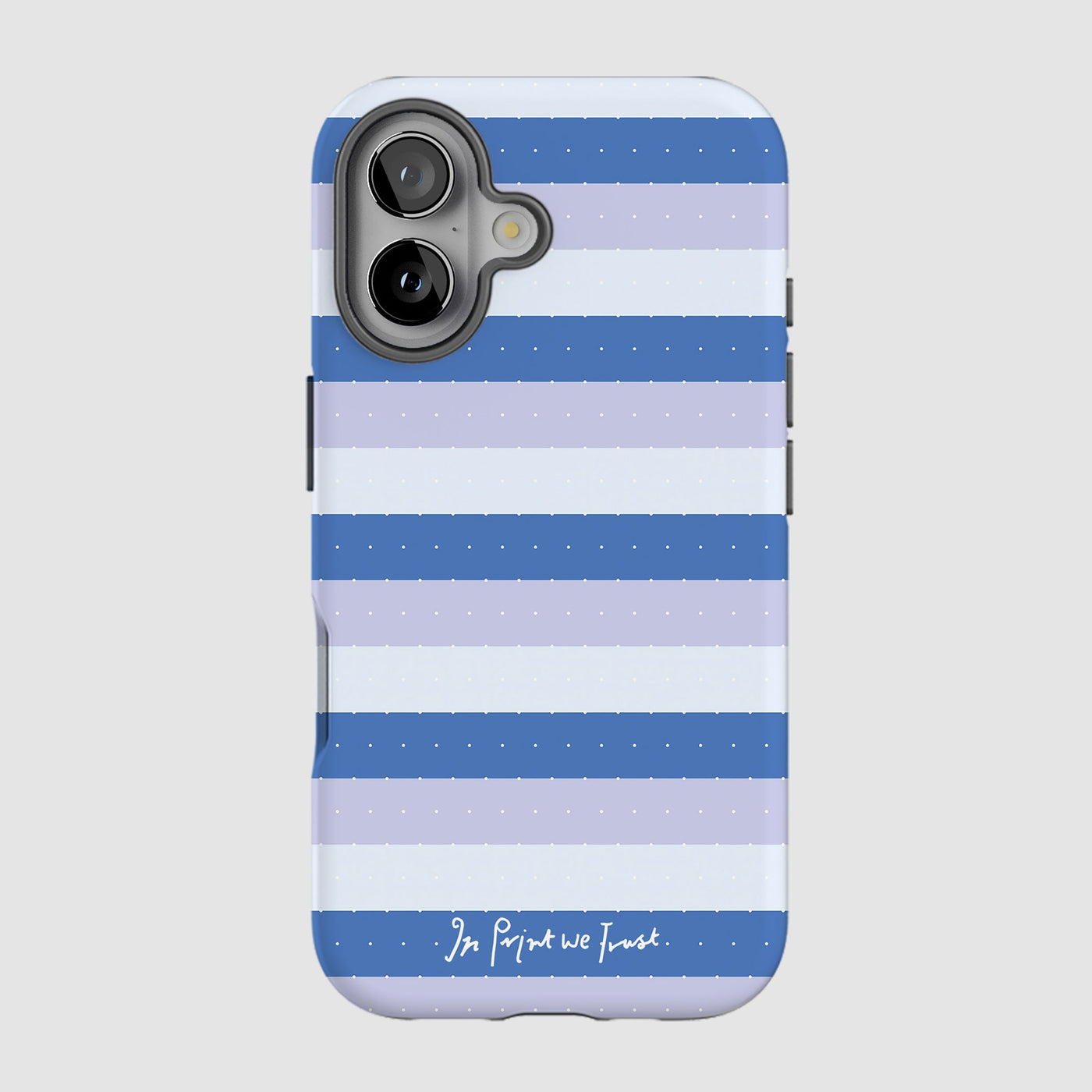 blueberry tough iPhone case - In Print We Trust