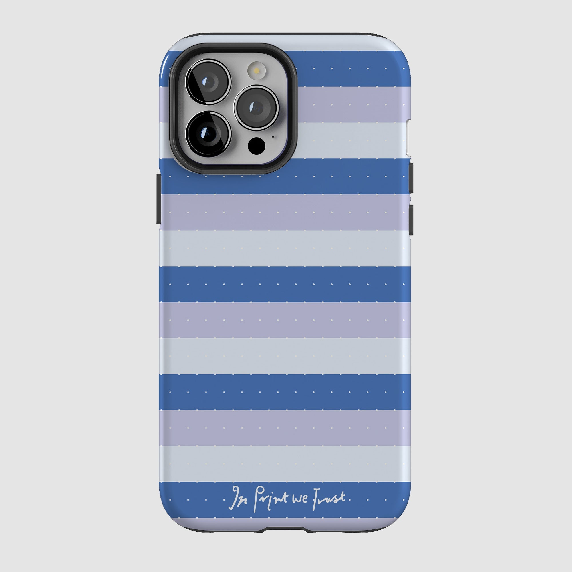 blueberry tough iPhone case - In Print We Trust