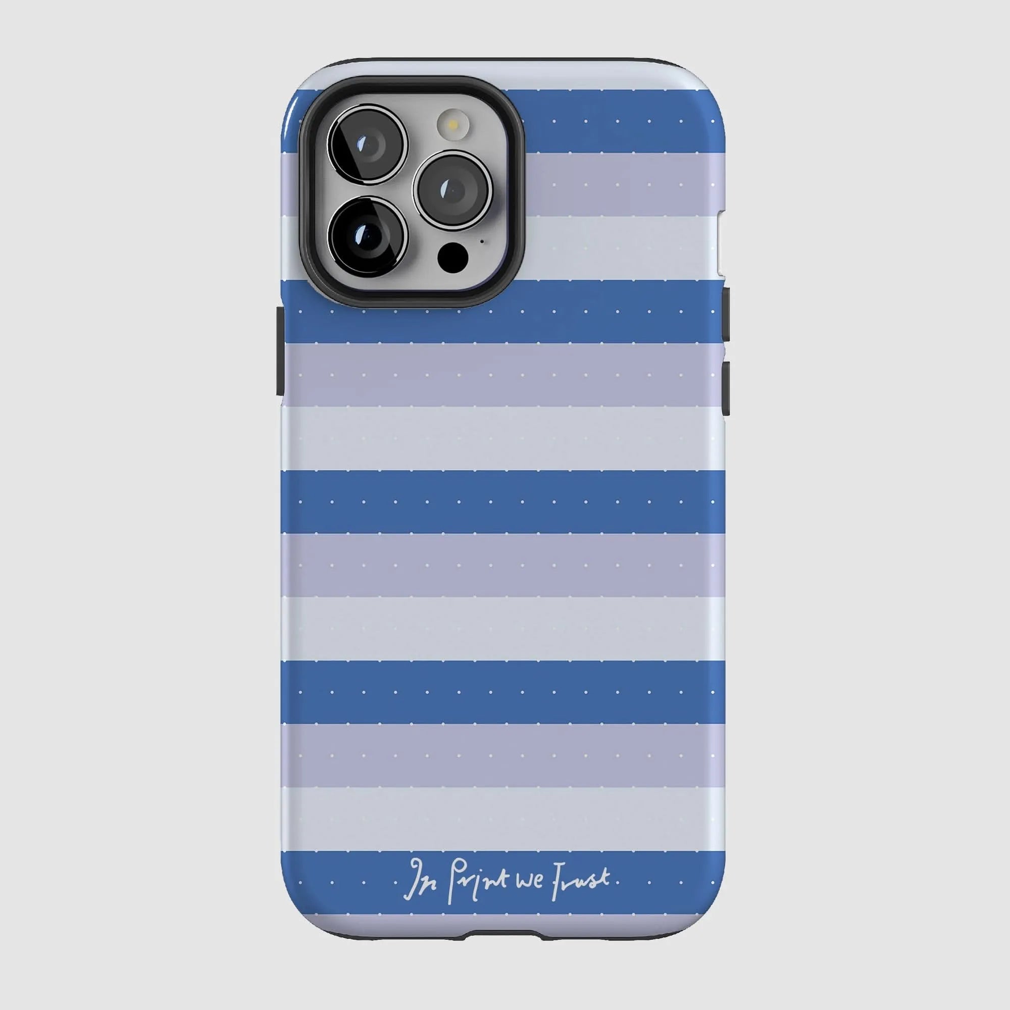 blueberry tough iPhone case - In Print We Trust