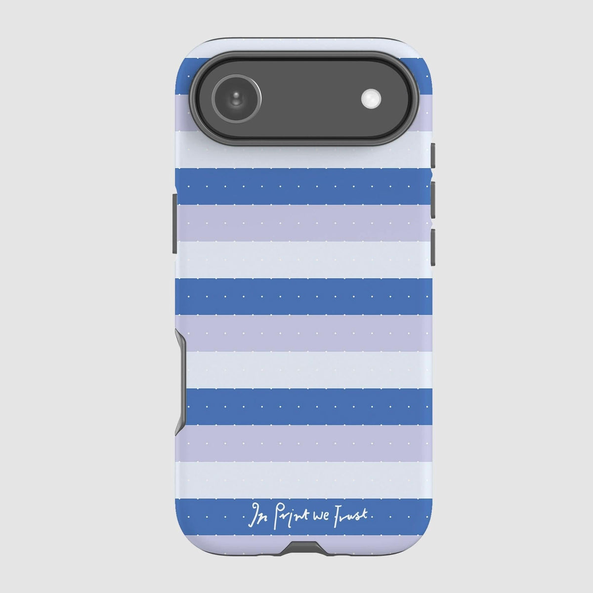 blueberry tough iPhone case - In Print We Trust