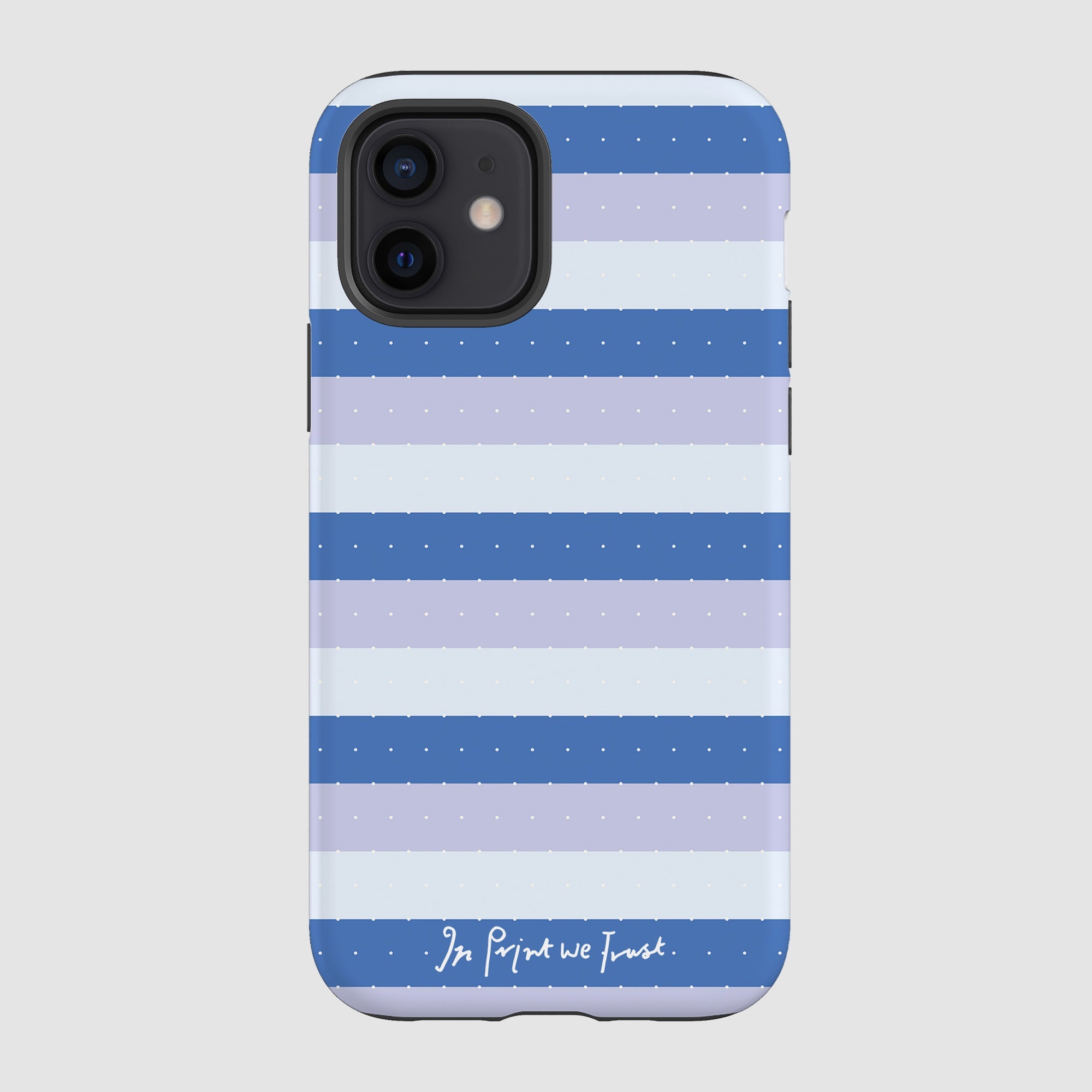 blueberry tough iPhone case - In Print We Trust