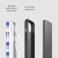 blueberry tough iPhone case - In Print We Trust