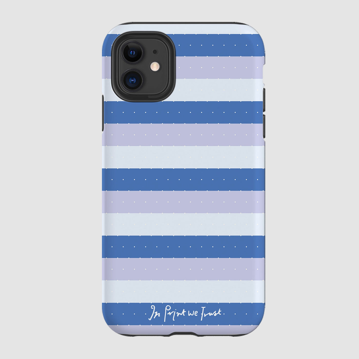 blueberry tough iPhone case - In Print We Trust