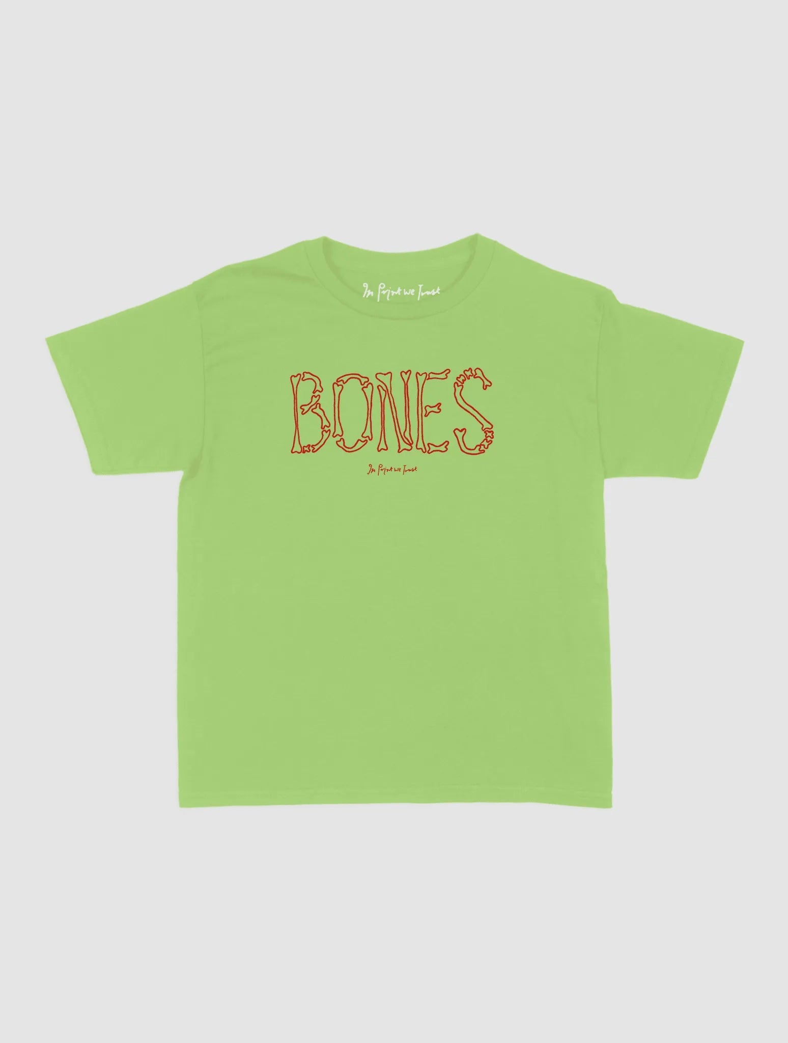 bones baby tee - In Print We Trust