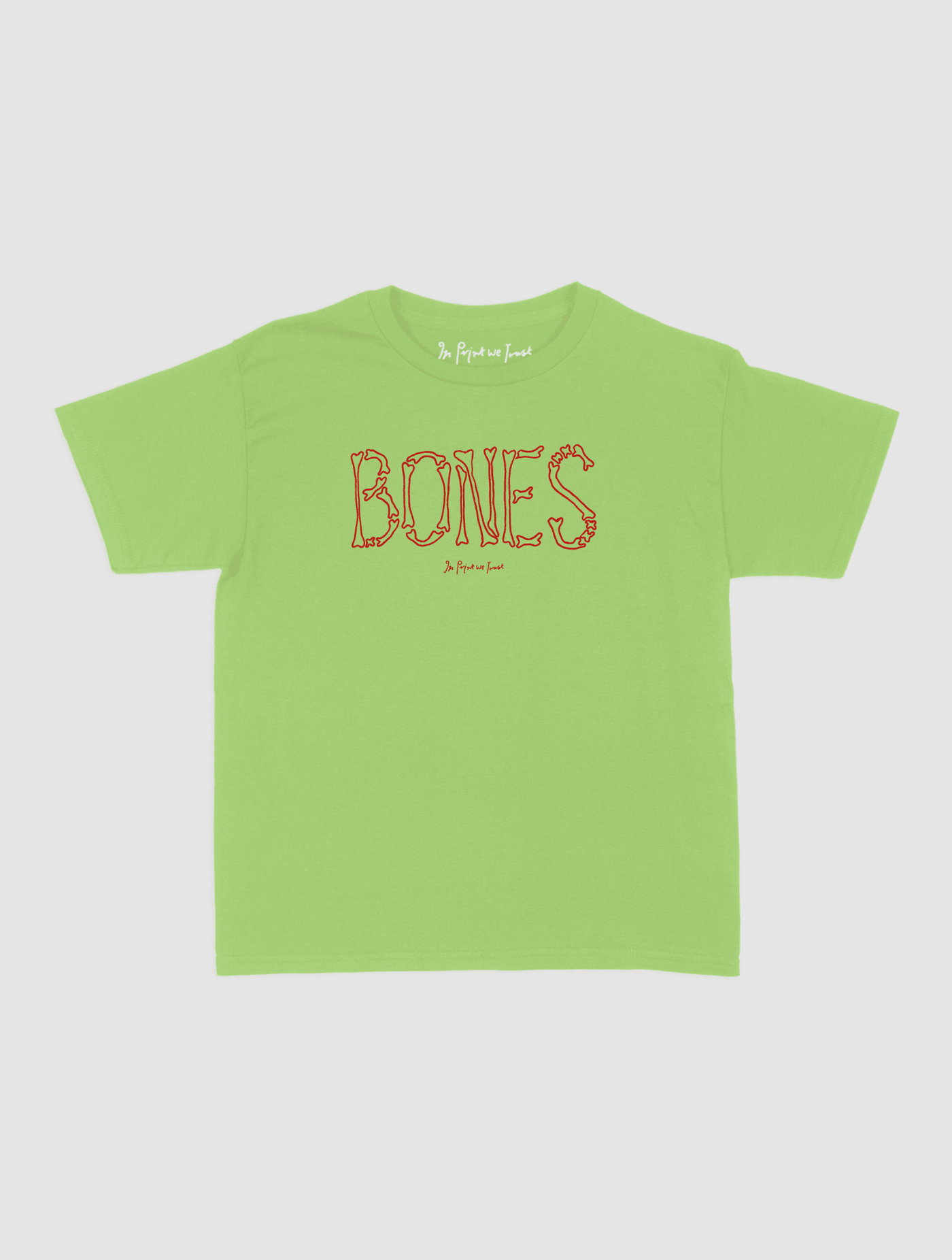 bones baby tee - In Print We Trust