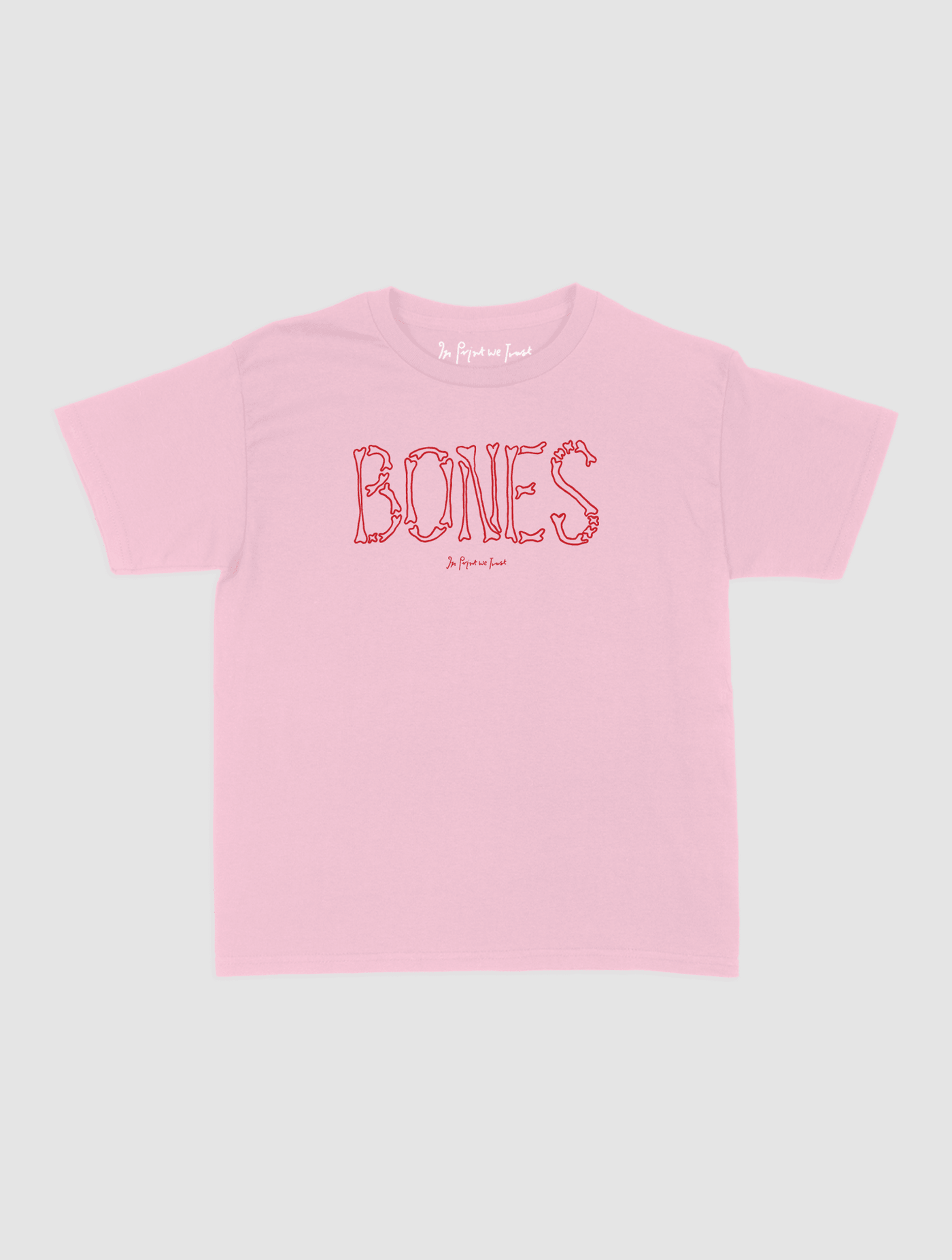 bones baby tee - In Print We Trust