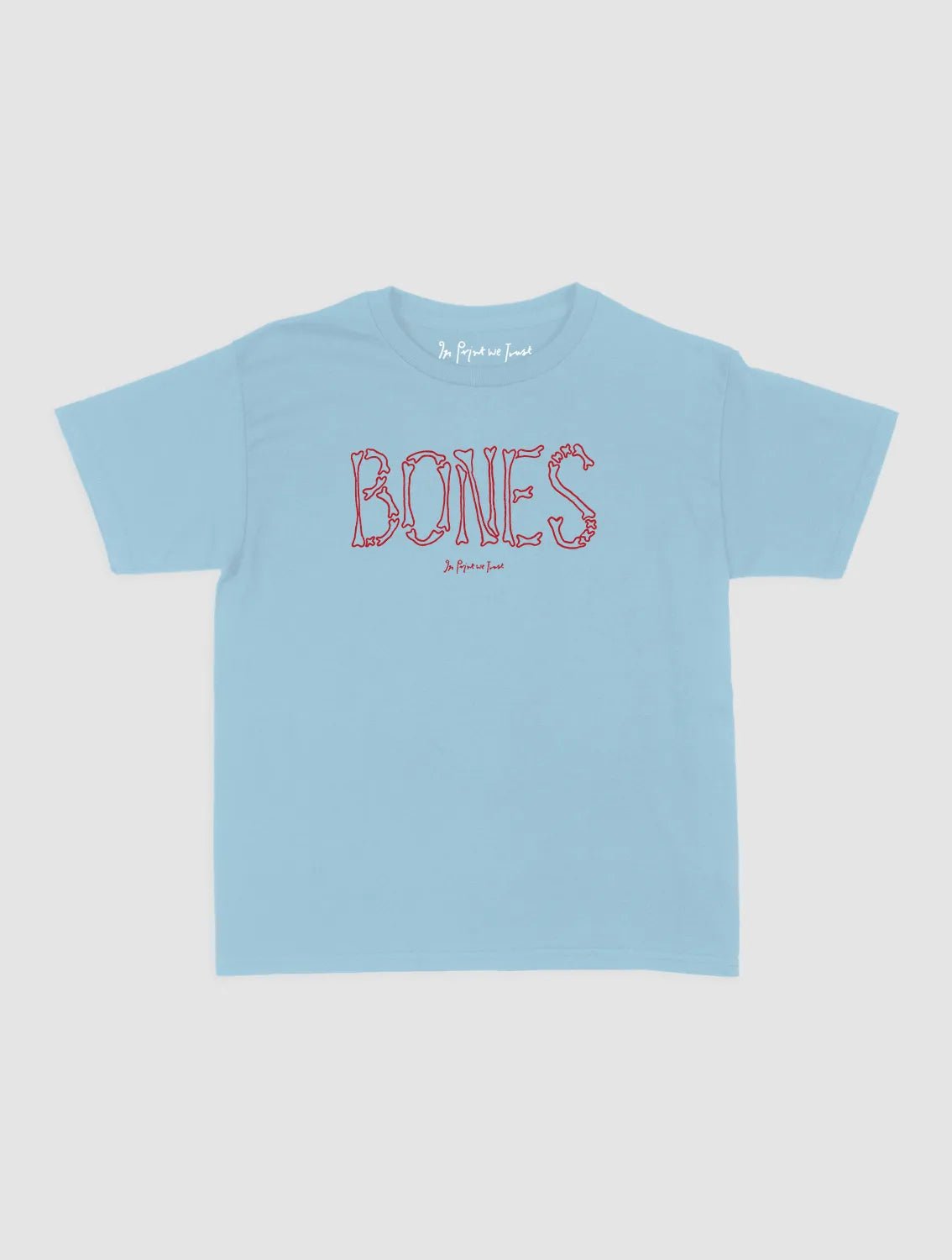 bones baby tee - In Print We Trust