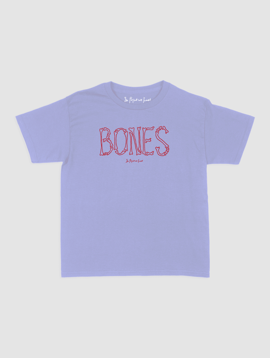 bones baby tee - In Print We Trust