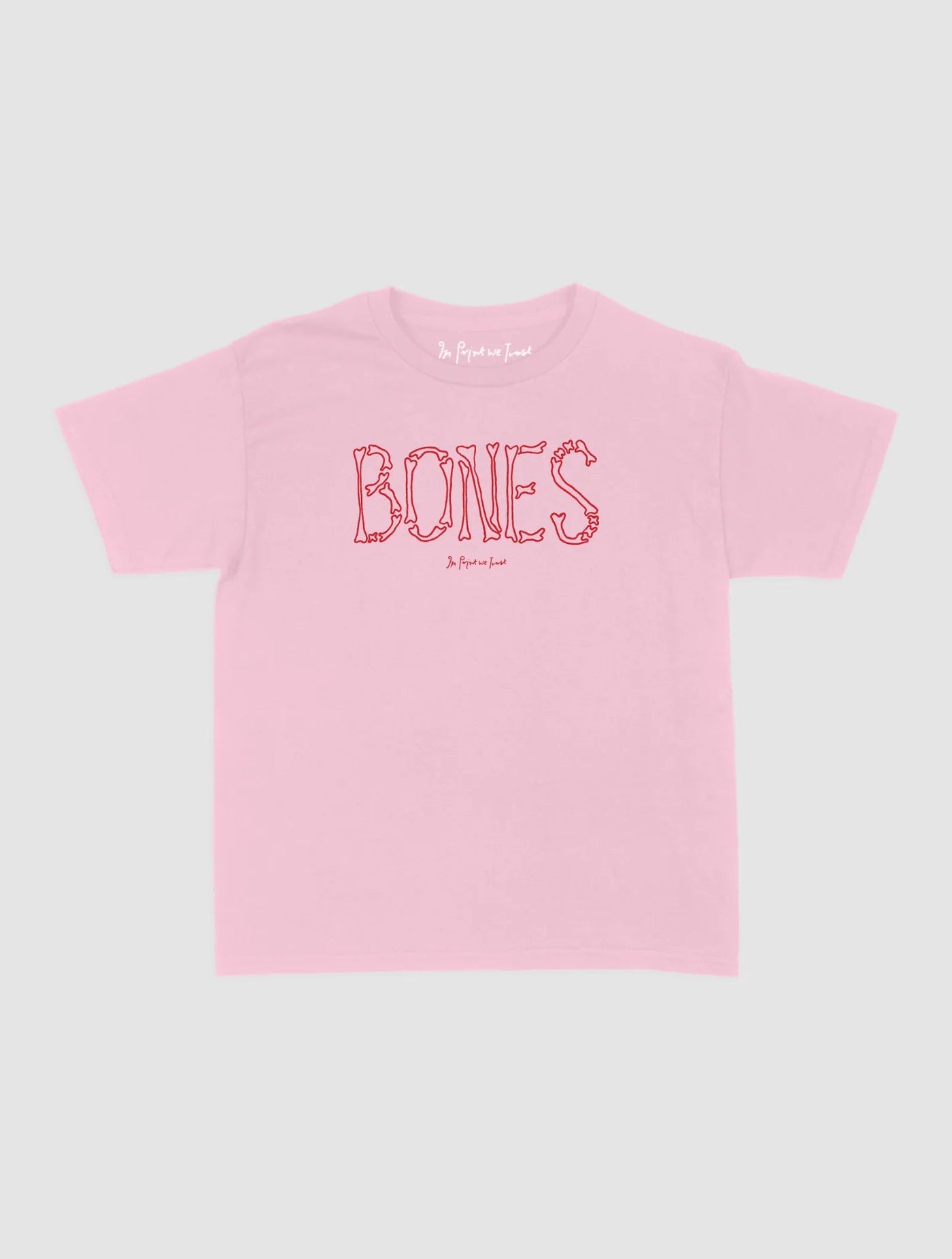 bones baby tee - In Print We Trust