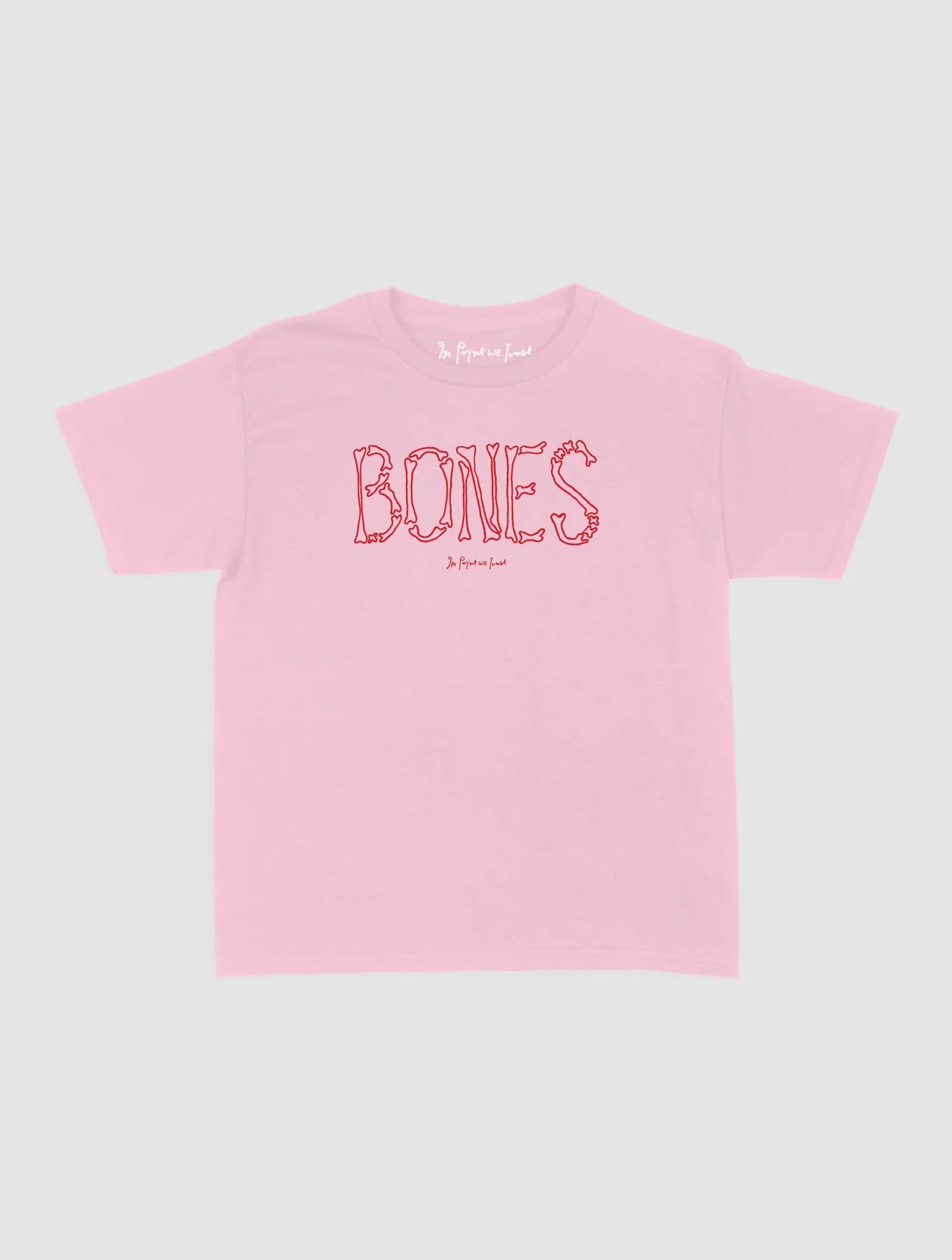 bones baby tee - In Print We Trust
