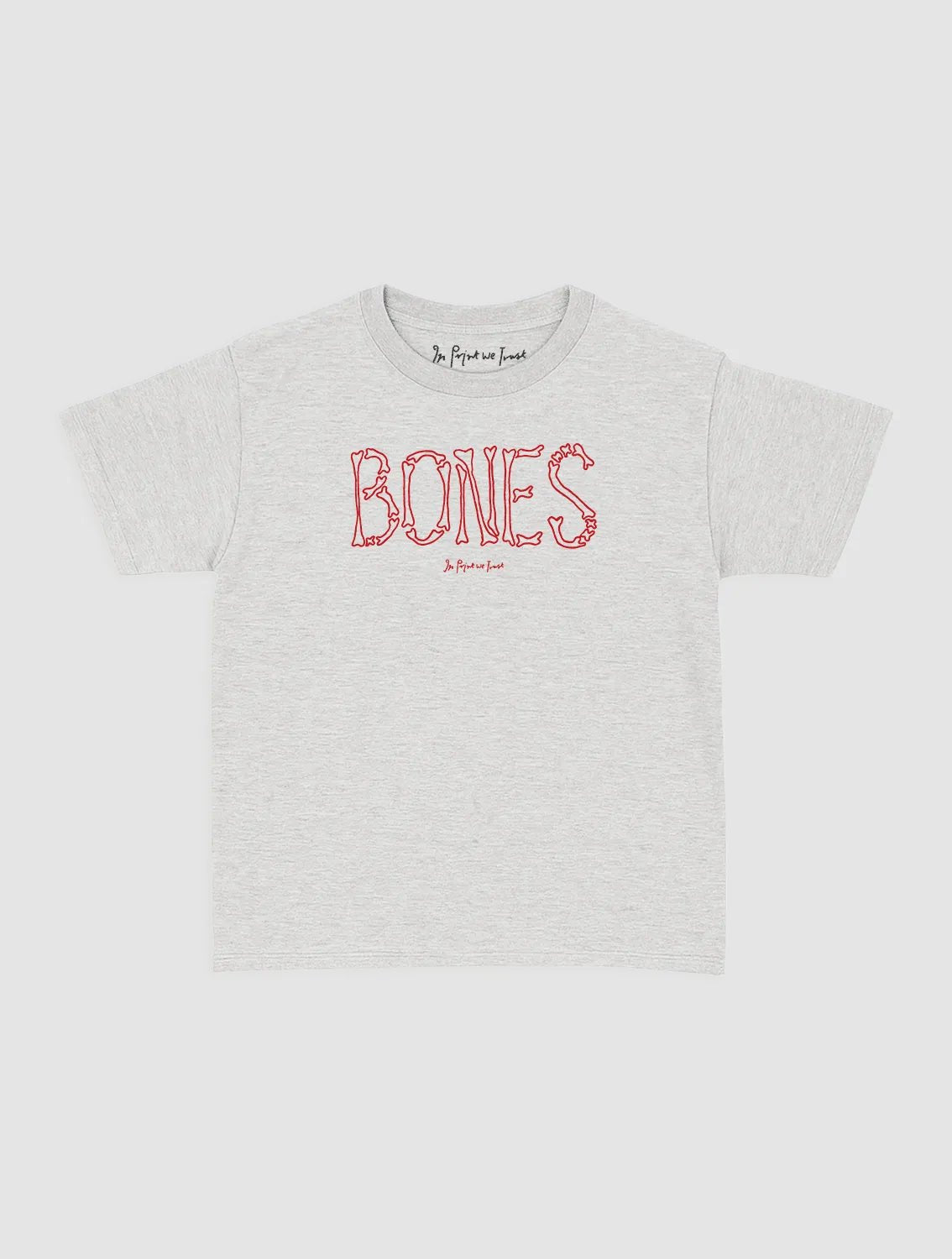 bones baby tee - In Print We Trust