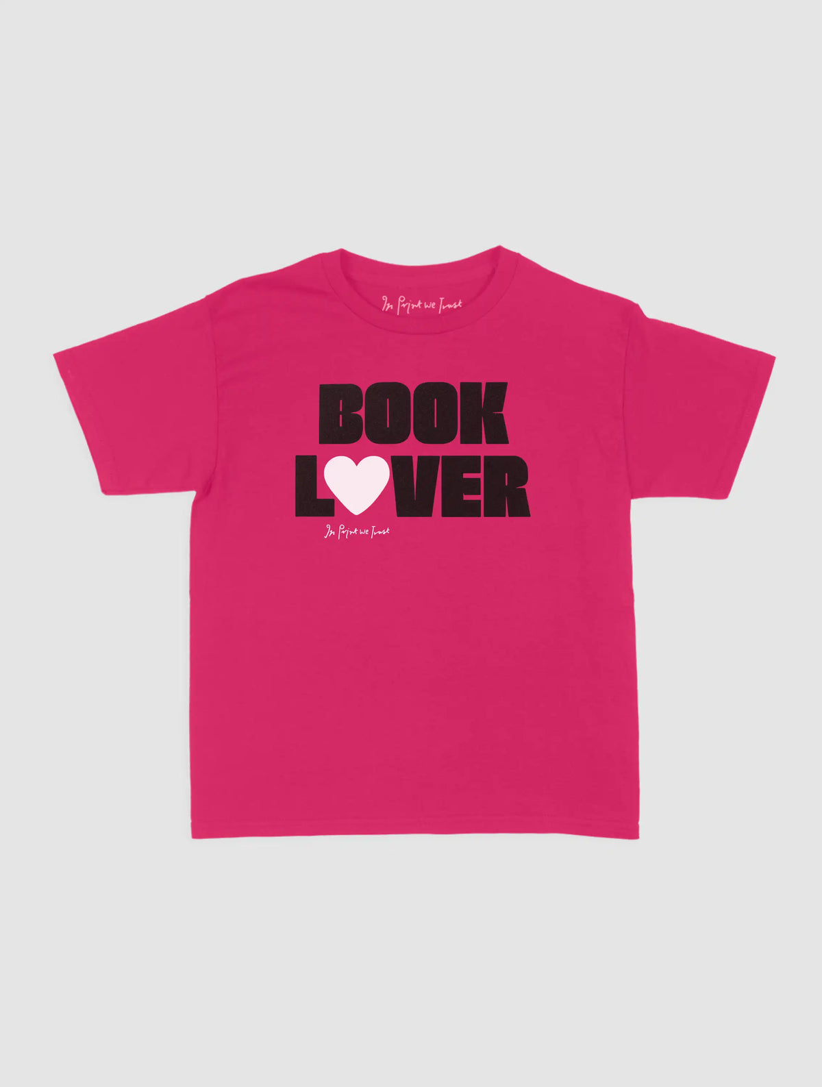 book lover baby tee