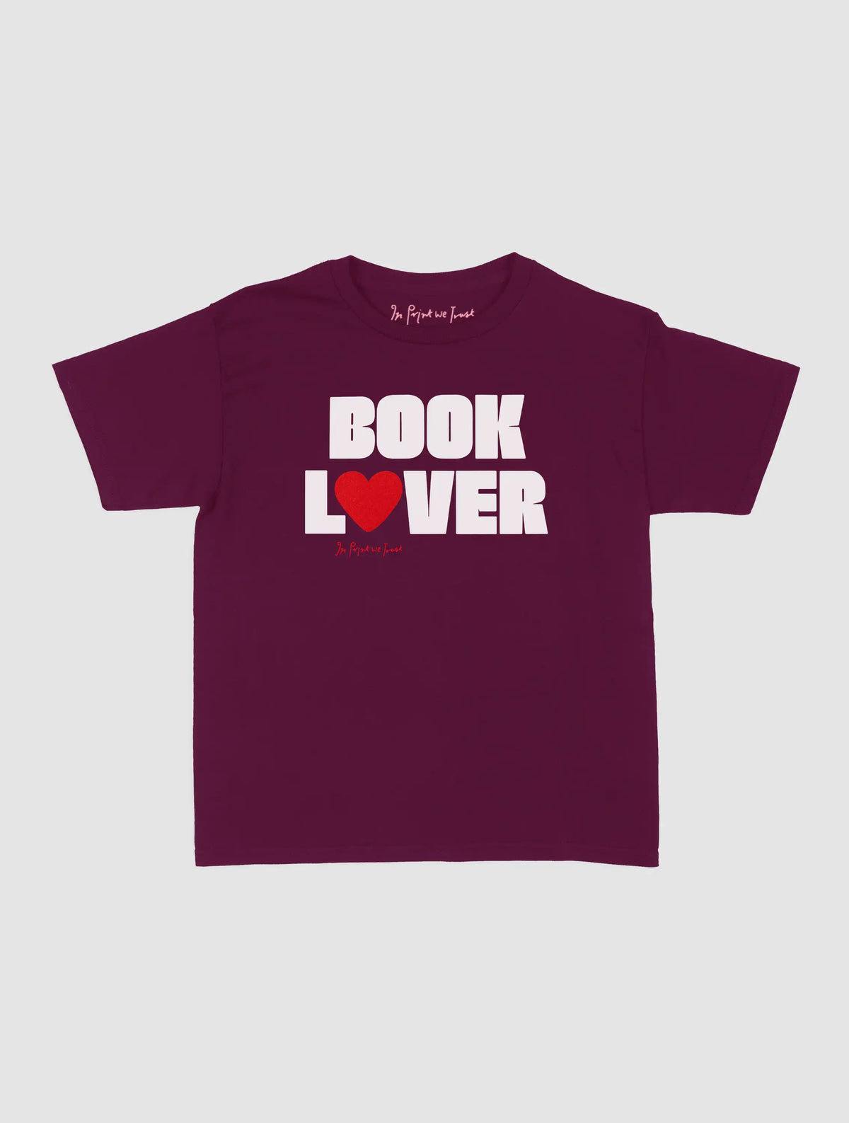 book lover baby tee