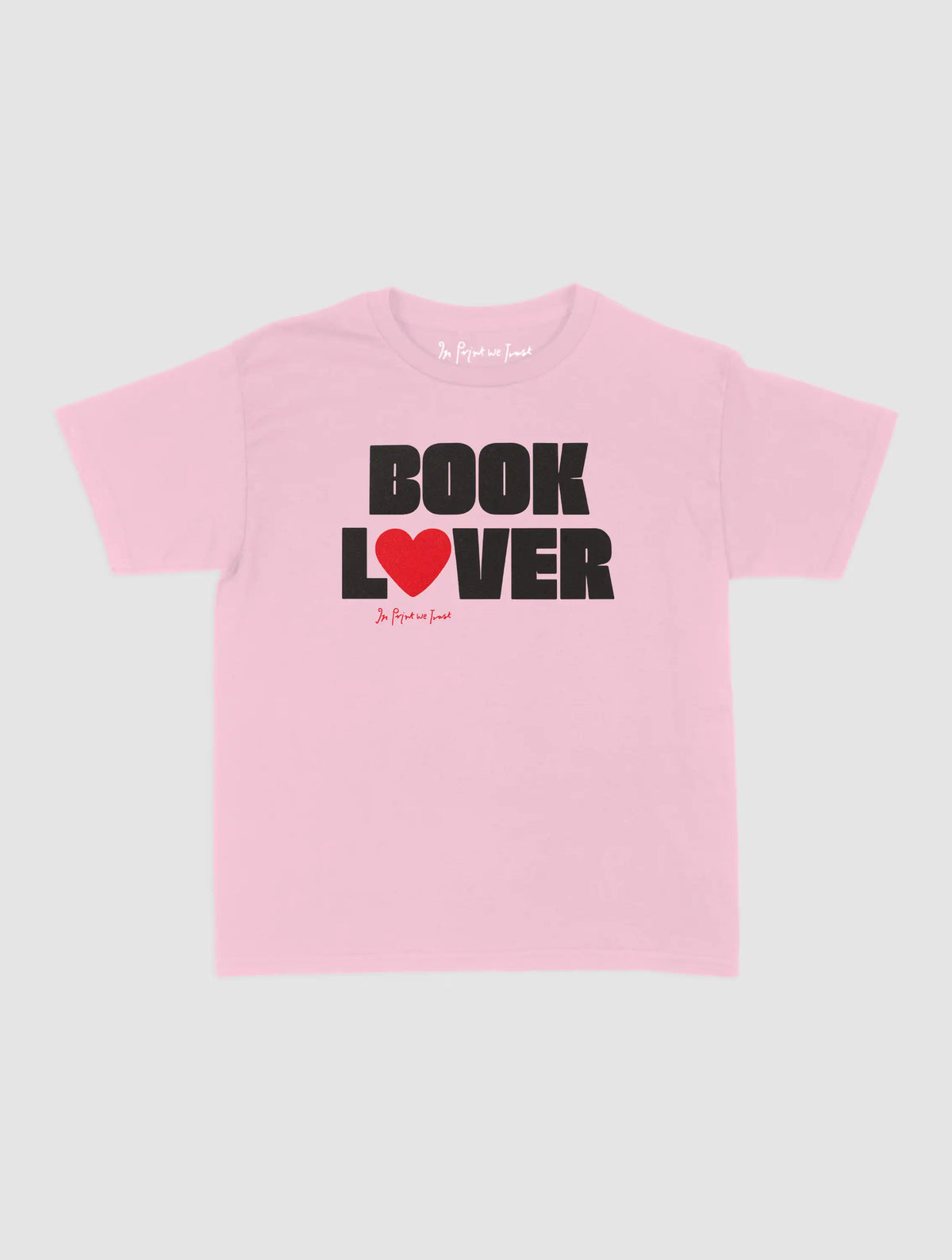 book lover baby tee