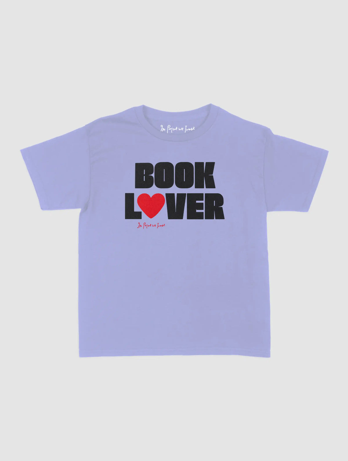 book lover baby tee