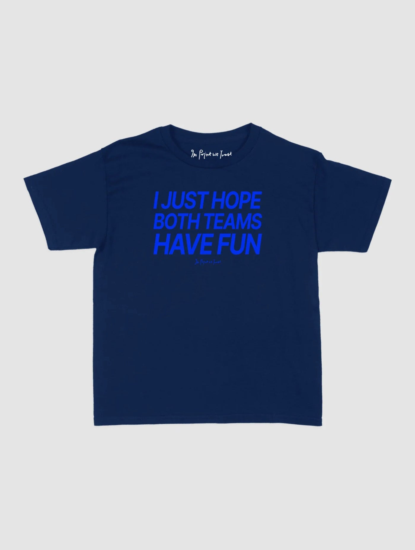 both teams have fun baby tee - In Print We Trust