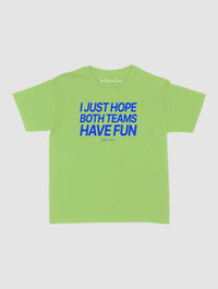 both teams have fun baby tee - In Print We Trust