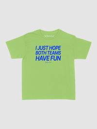 both teams have fun baby tee - In Print We Trust