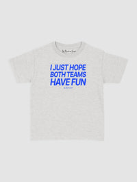 both teams have fun baby tee - In Print We Trust