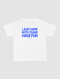 both teams have fun baby tee - In Print We Trust