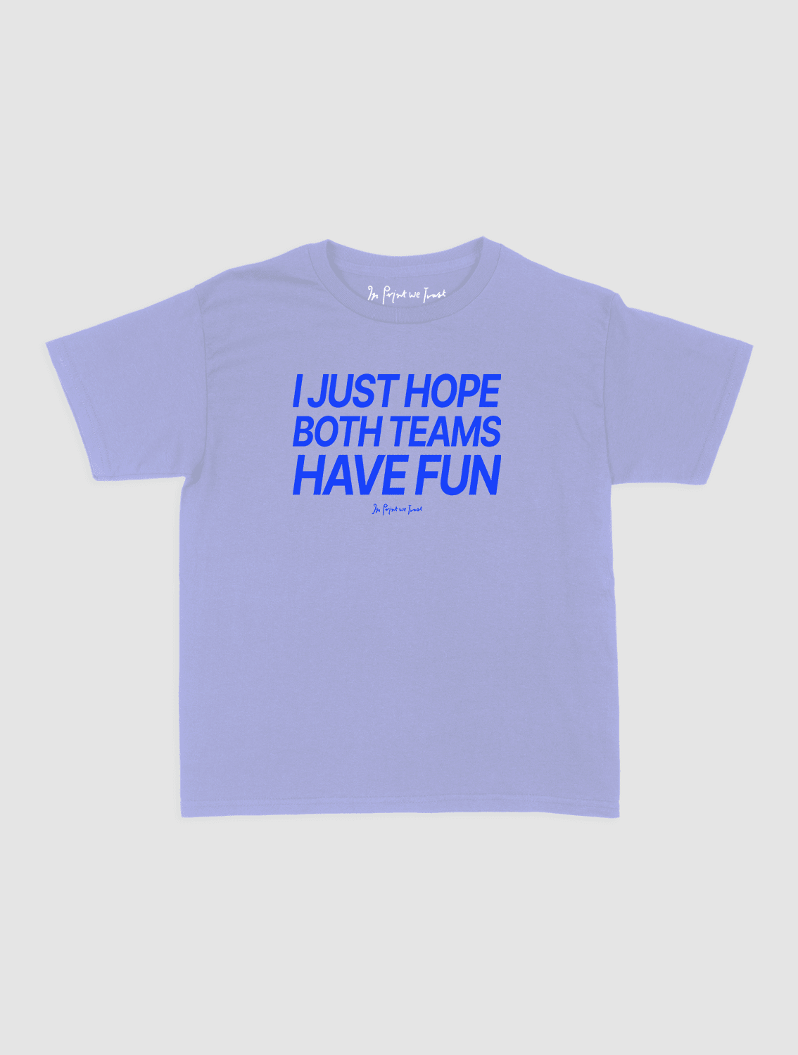 both teams have fun baby tee - In Print We Trust