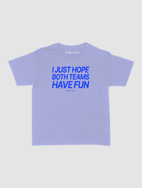 both teams have fun baby tee - In Print We Trust