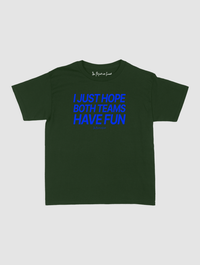 both teams have fun baby tee - In Print We Trust