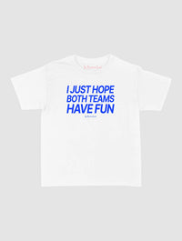 both teams have fun baby tee - In Print We Trust