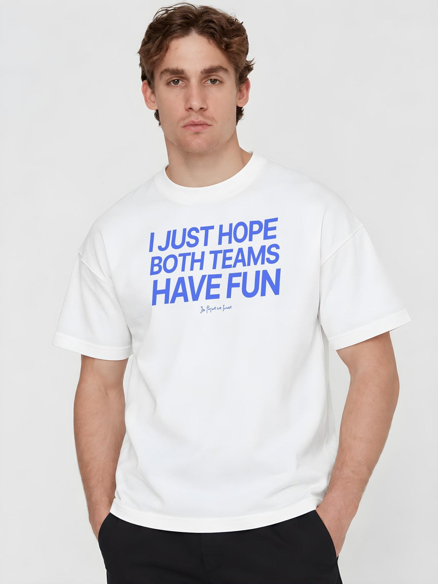 both teams have fun heavyweight tee - In Print We Trust