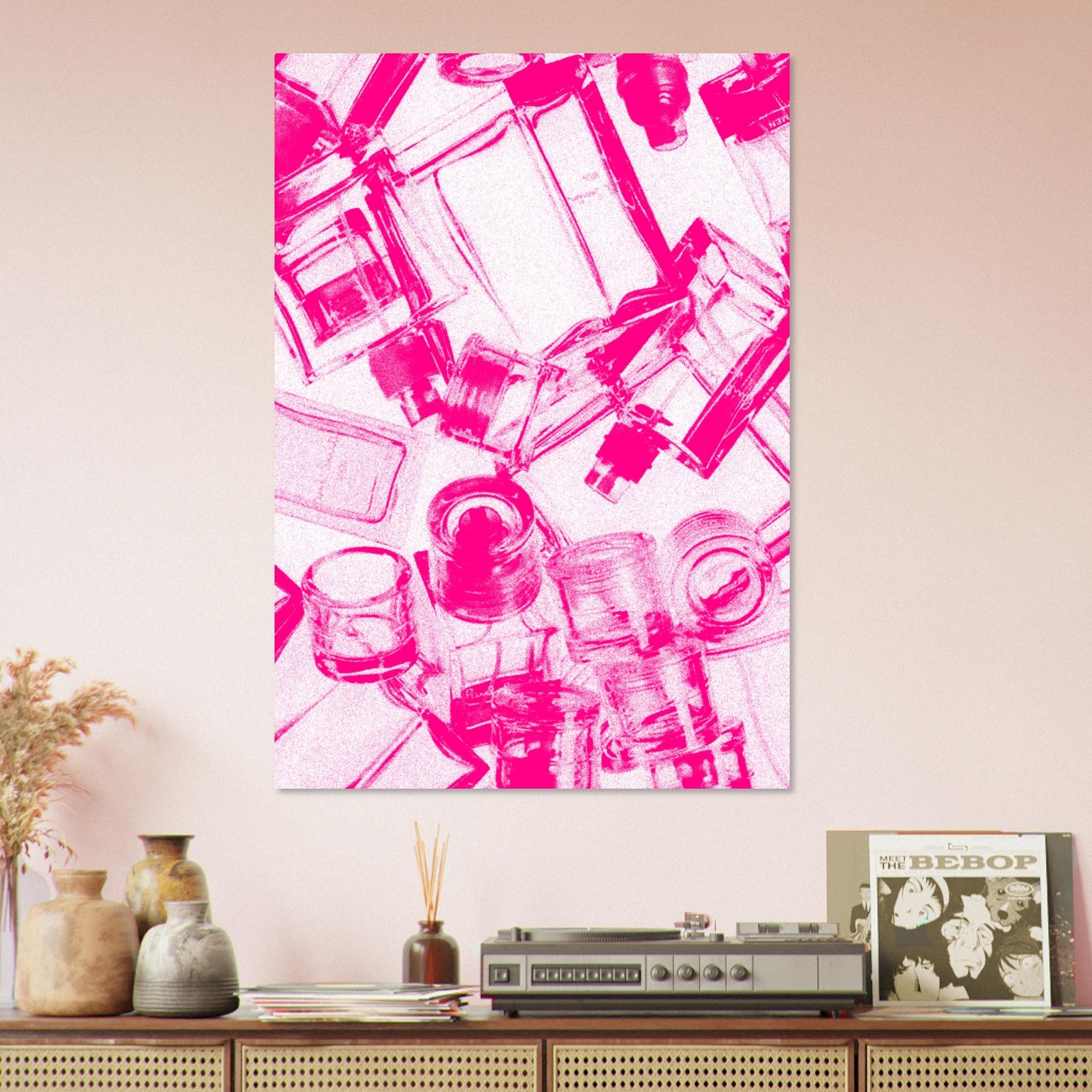 'Bottled Up' art print - In Print We Trust