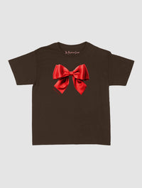 bow baby tee - In Print We Trust